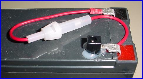 Finished battery connection